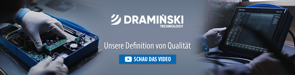 Dramiński ist ein unabhängiger europäischer Hersteller von tragbaren Ultraschallscannern und elektronischen Geräten für die Landwirtschaft